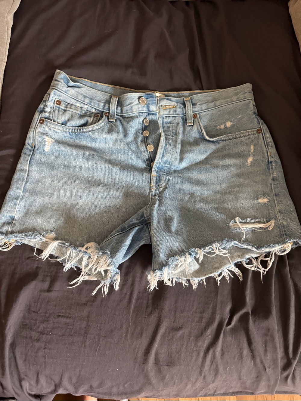AGOLDE Parker Long Shorts